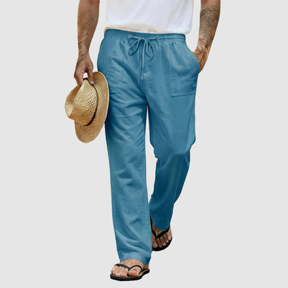 Darwin | Men’s Linen Drawstring Pants