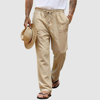 Darwin | Men’s Linen Drawstring Pants