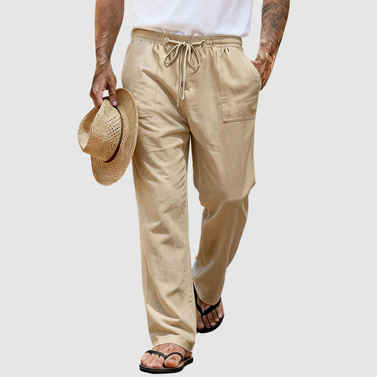 Darwin | Men’s Linen Drawstring Pants