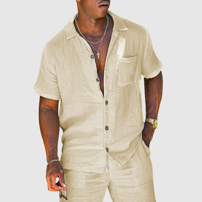 Francis | Men’s Textured Cotton Set
