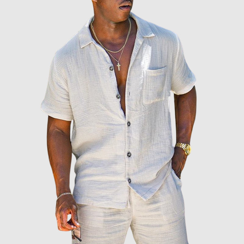 Francis | Men’s Textured Cotton Set