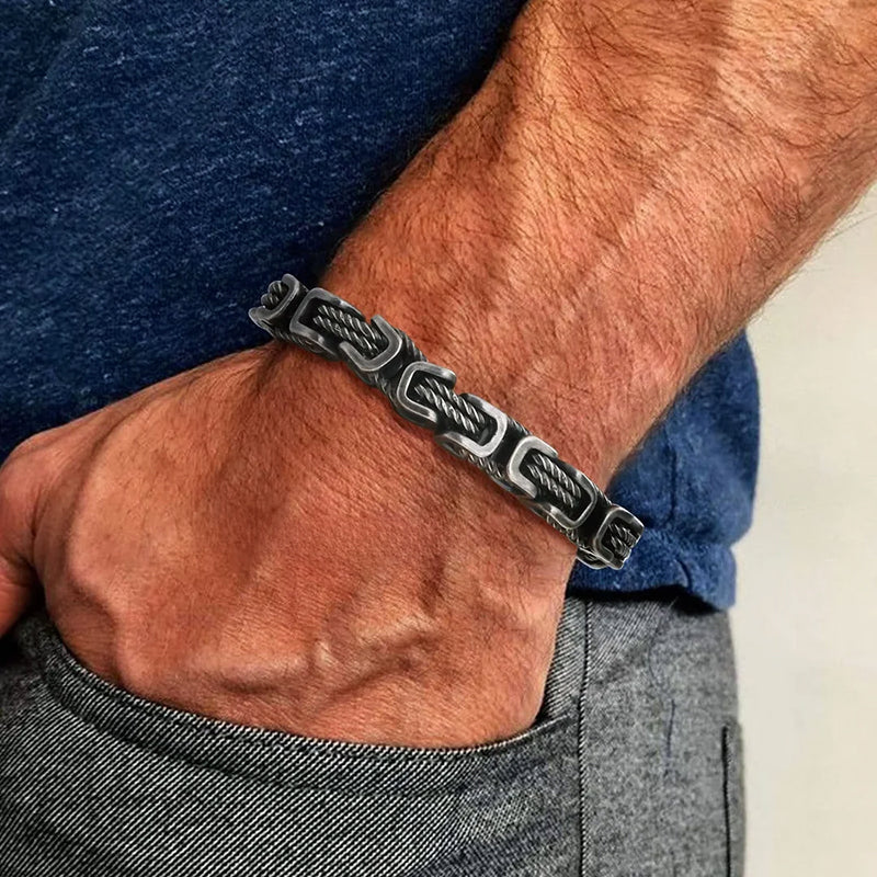 Gino | Men’s Byzantine Twisted Link Bracelet