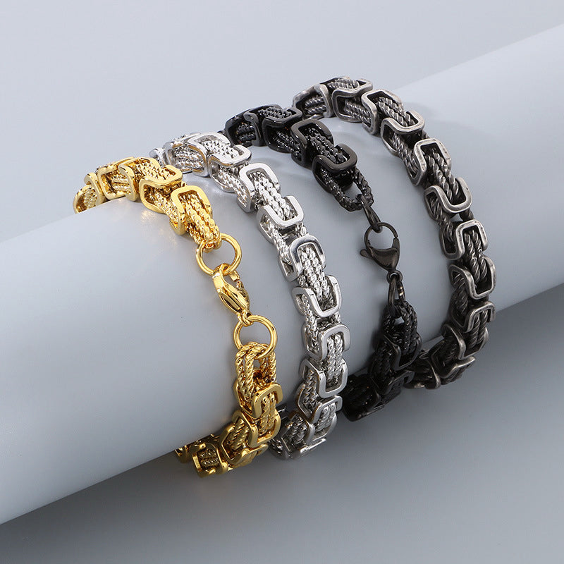 Gino | Men’s Byzantine Twisted Link Bracelet