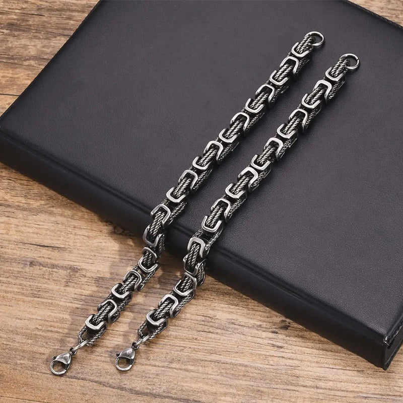 Gino | Men’s Byzantine Twisted Link Bracelet