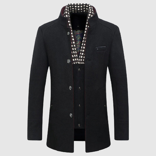 Wellington | Men’s Classic Button-Up Coat