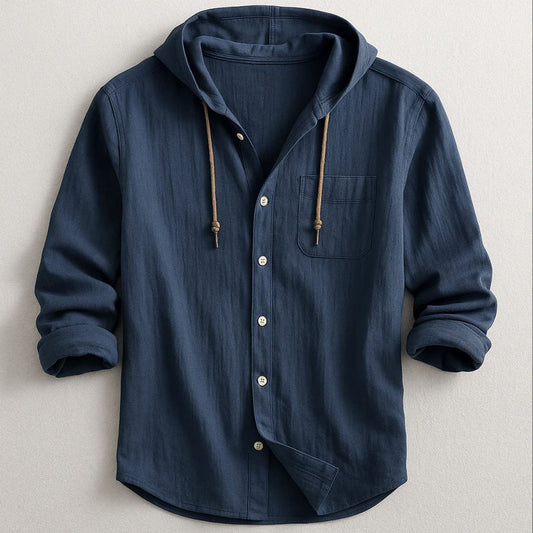 Alexander | Men’s Casual Hooded Shirt