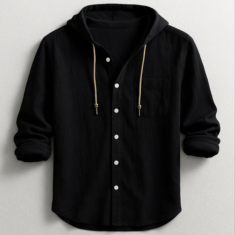 Alexander | Men’s Casual Hooded Shirt