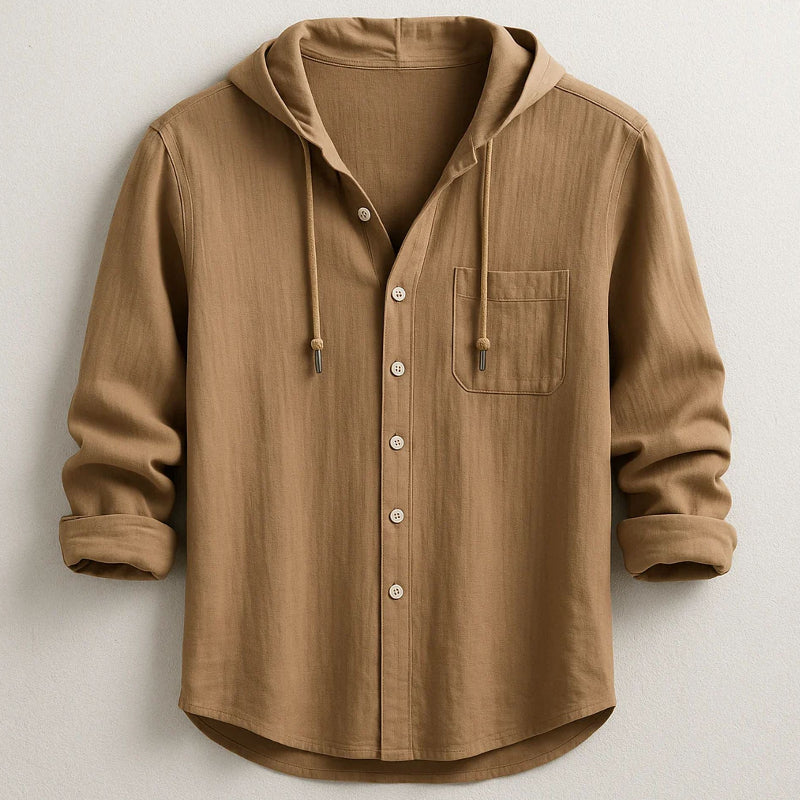 Alexander | Men’s Casual Hooded Shirt