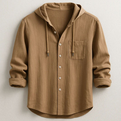Alexander | Men’s Casual Hooded Shirt
