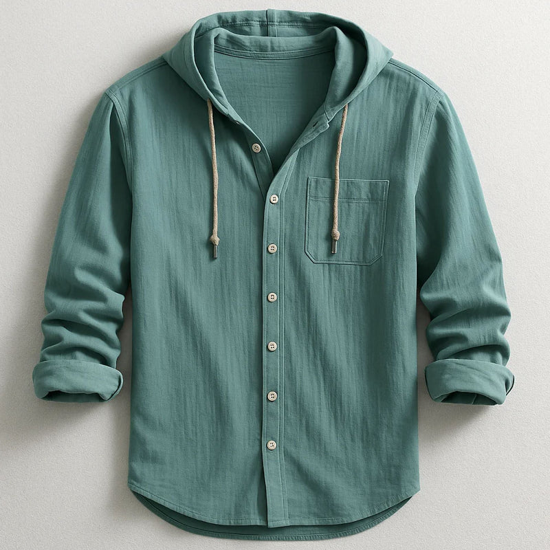 Alexander | Men’s Casual Hooded Shirt