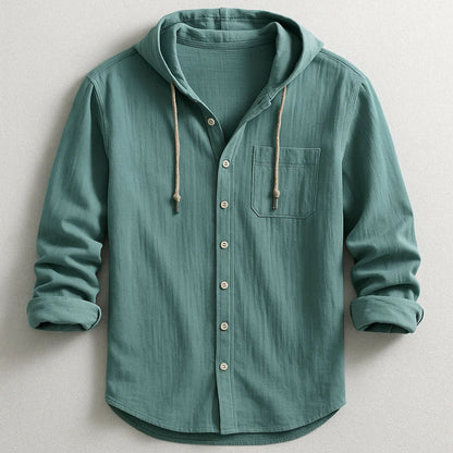 Alexander | Men’s Casual Hooded Shirt
