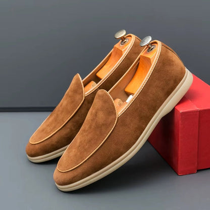 Everett | Men’s Suede Slip-On Loafers