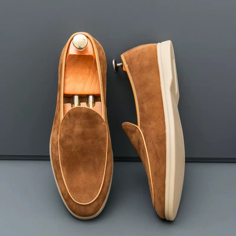 Everett | Men’s Suede Slip-On Loafers