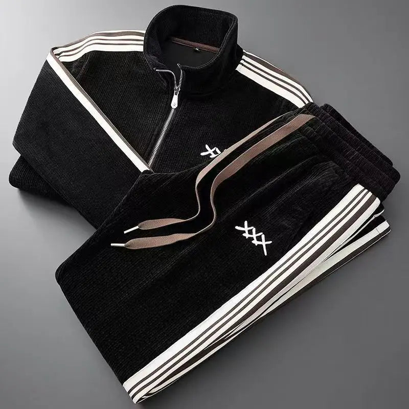 Brooks | Men’s Zip-Up Tracksuit Set