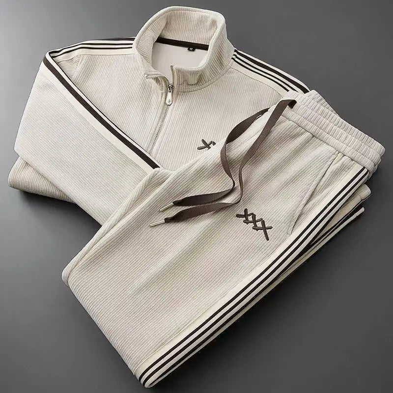 Brooks | Men’s Zip-Up Tracksuit Set