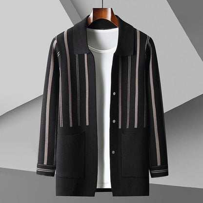 Baylor | Men’s Button-Up Knit Cardigan