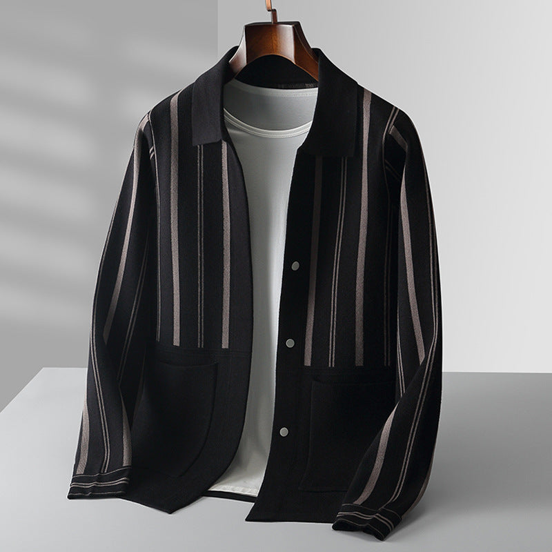 Baylor | Men’s Button-Up Knit Cardigan