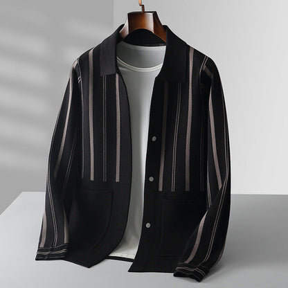 Baylor | Men’s Button-Up Knit Cardigan