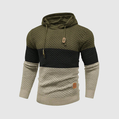 Quincy | Men’s Knit Hooded Jacket