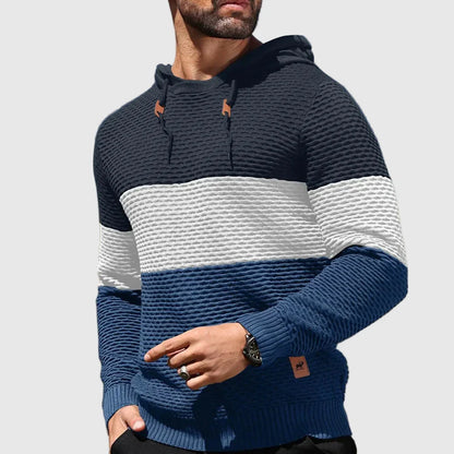 Quincy | Men’s Knit Hooded Jacket