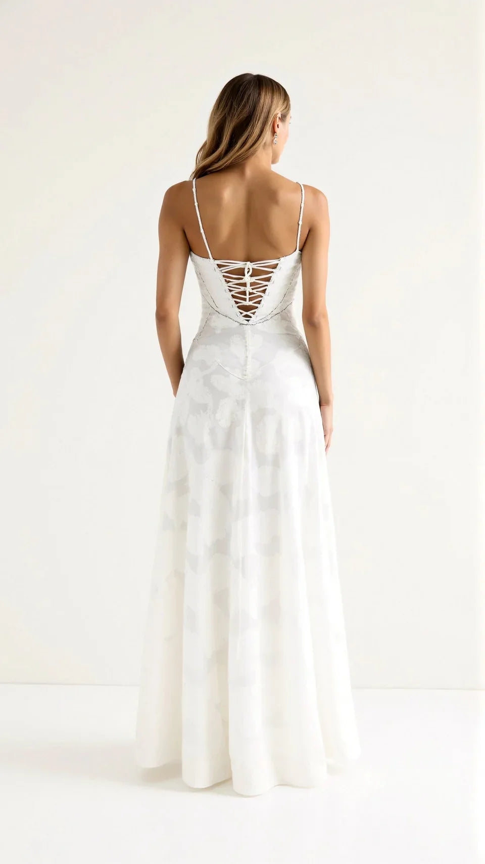 Athena | Women’s Lace Maxi Wedding Guest Dress