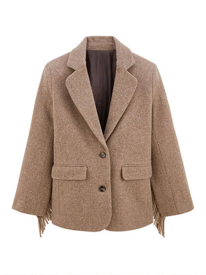 Maura | Women’s Tassel Blazer Jacket