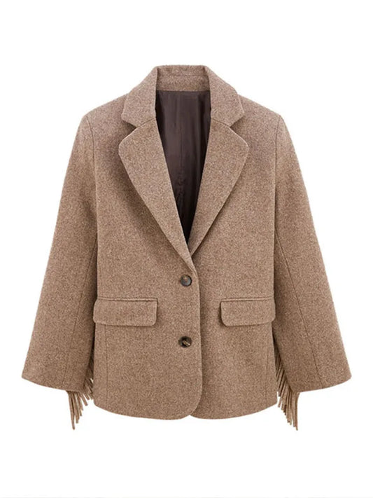 Maura | Women’s Tassel Blazer Jacket