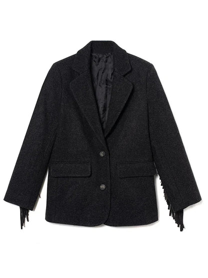 Maura | Women’s Tassel Blazer Jacket