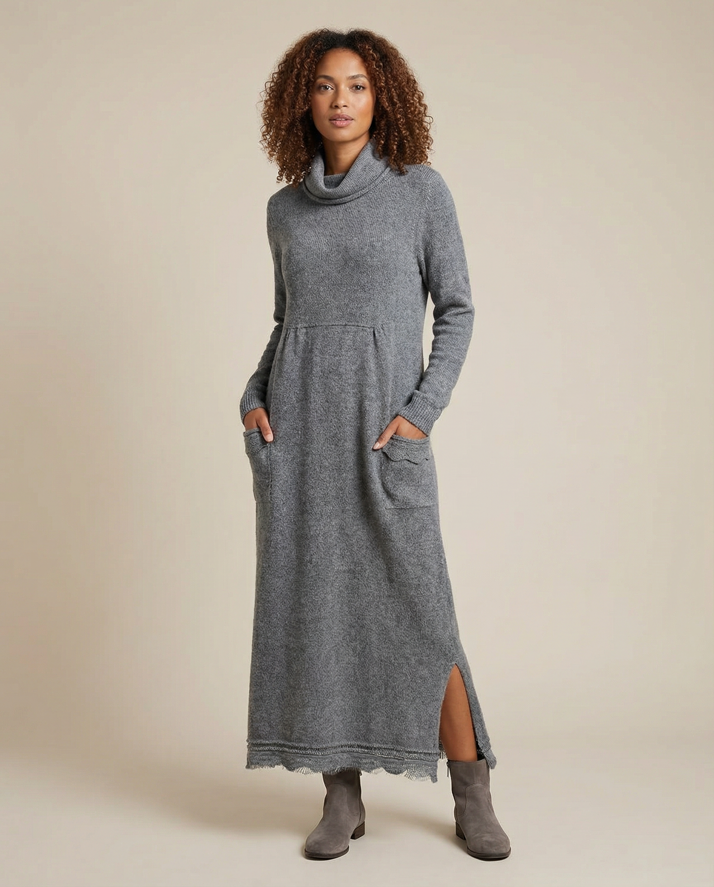 Saphira | Women’s Maxi Sweater Dress