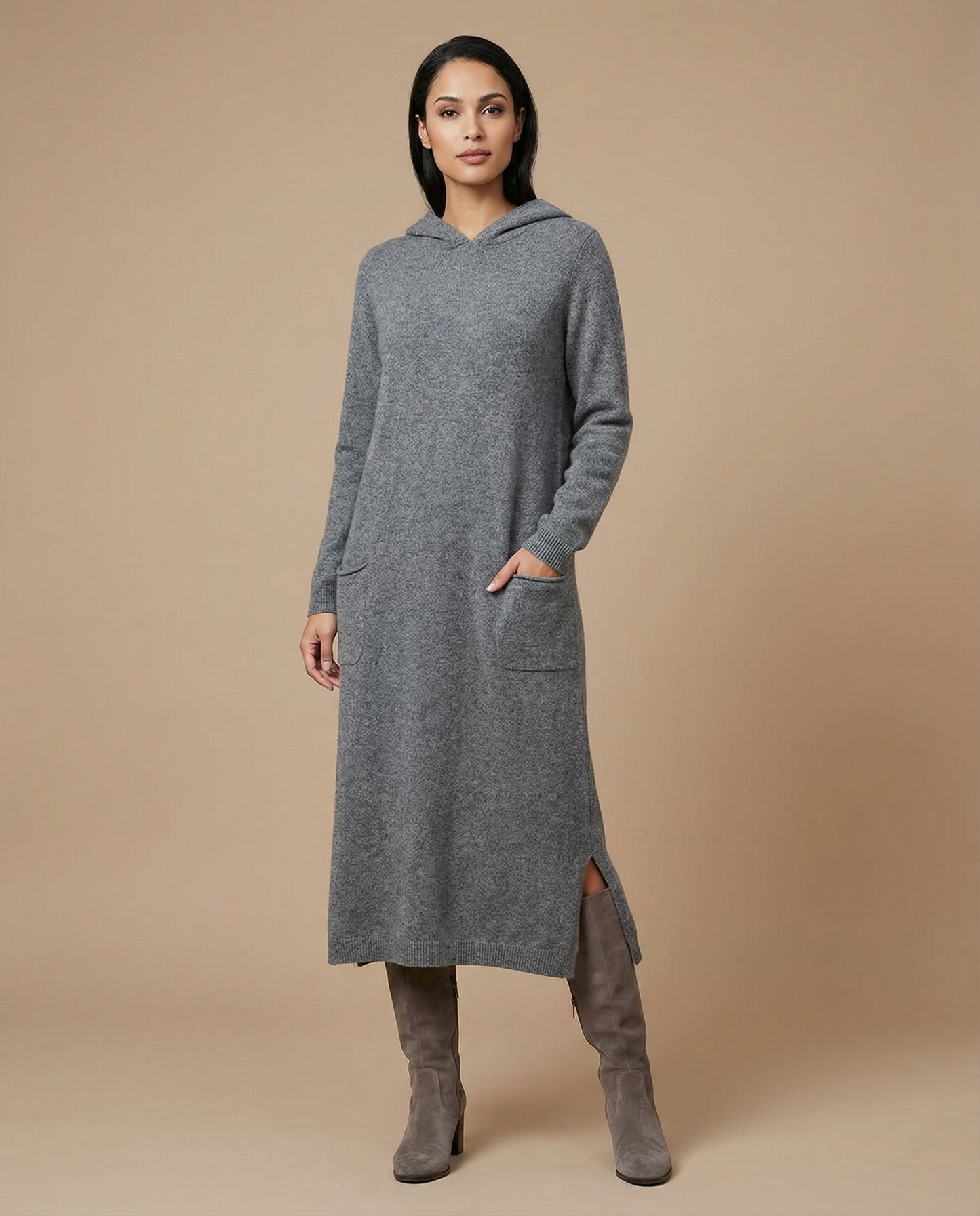 Saphira | Women’s Maxi Sweater Dress