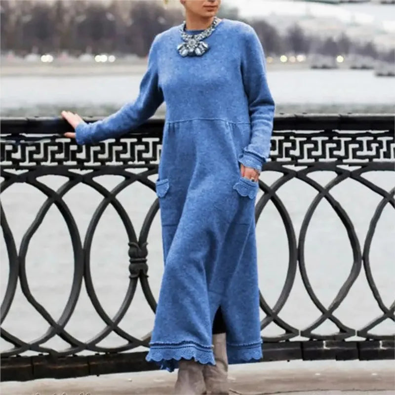 Saphira | Women’s Maxi Sweater Dress