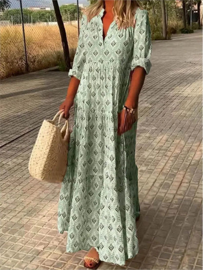 Linnea | Women’s Vintage Maxi Dress
