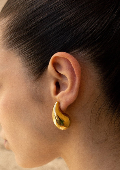 Cambria | Women’s Polished Teardrop Earrings