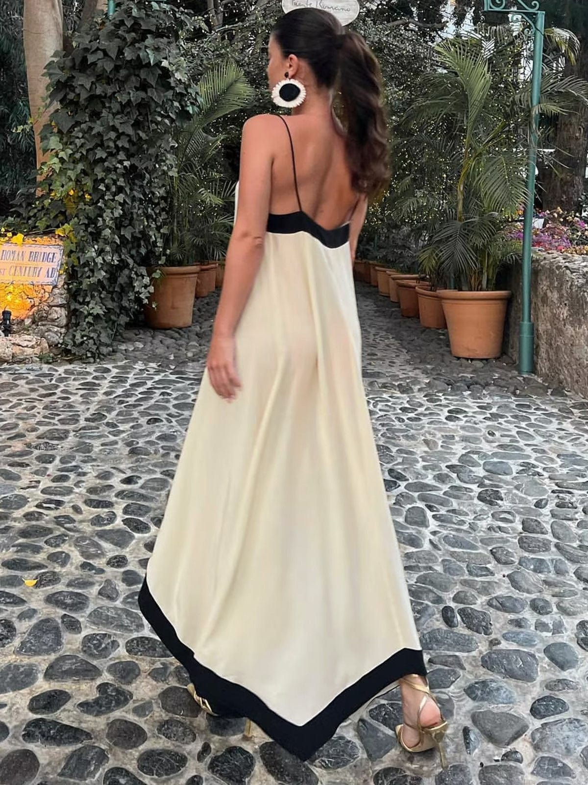 Sheila | Women’s V Neck Maxi Dress