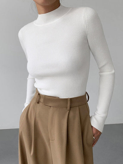 Tessa | Women’s Ribbed Long-Sleeve Sweater