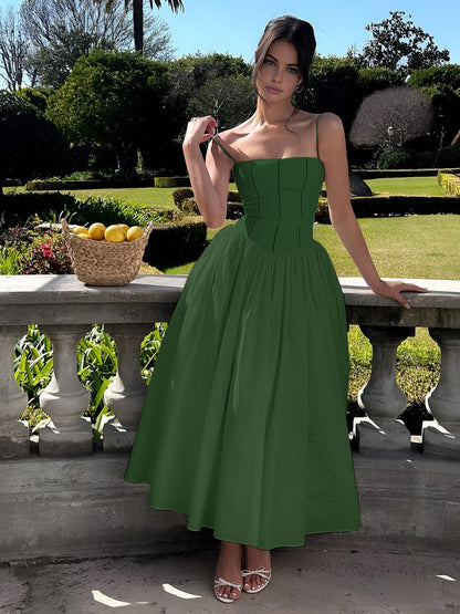 Marianne | Women’s Wedding Corset Midi Dress