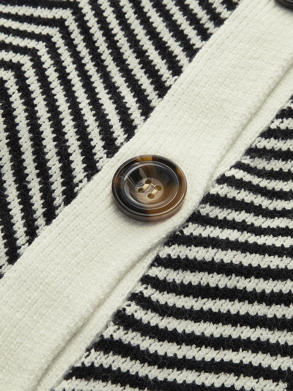 Roselyn | Women’s Chevron Knit Cardigan