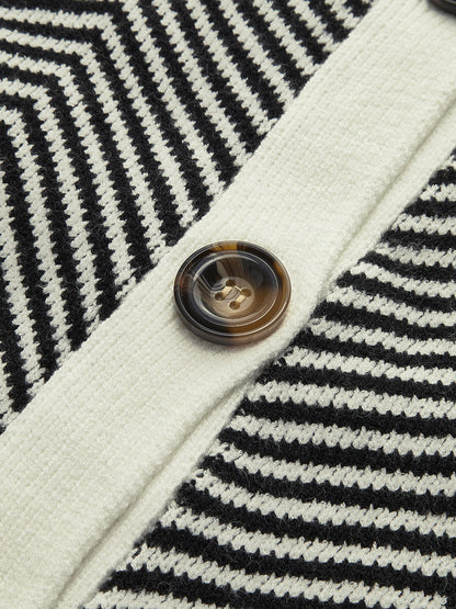 Roselyn | Women’s Chevron Knit Cardigan