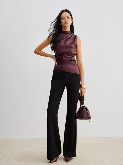 Viela | Women’s Summer Sleeveless Chic High Neck Top
