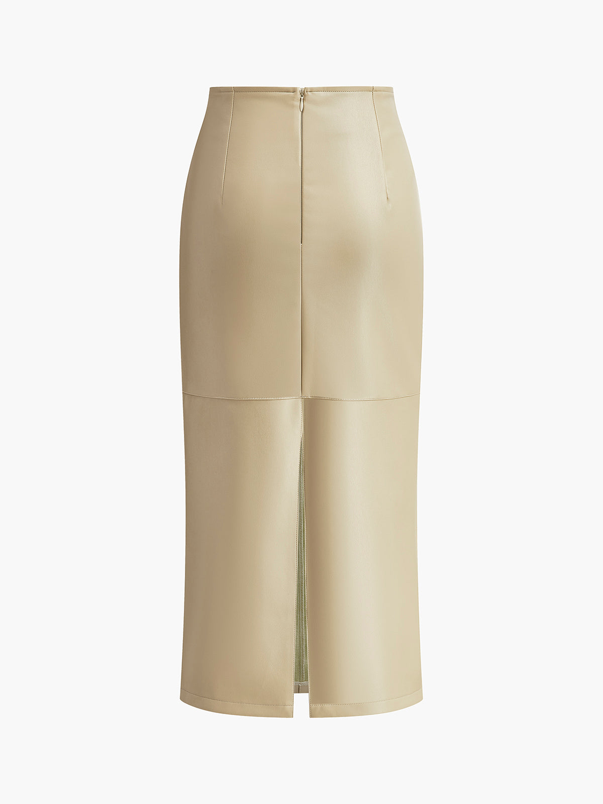Cecilia | Women’s Summer High Waist Midi Skirt with Sleek Pencil Fit
