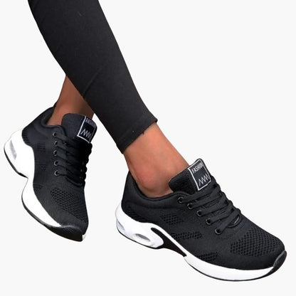Kendra | Women’s Lace-Up Sneakers with Rounded Toe