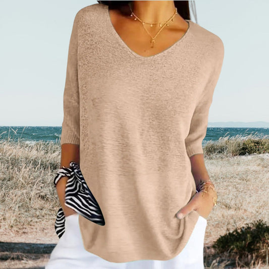 Blythe | Women’s V-Neck Summer Shirt