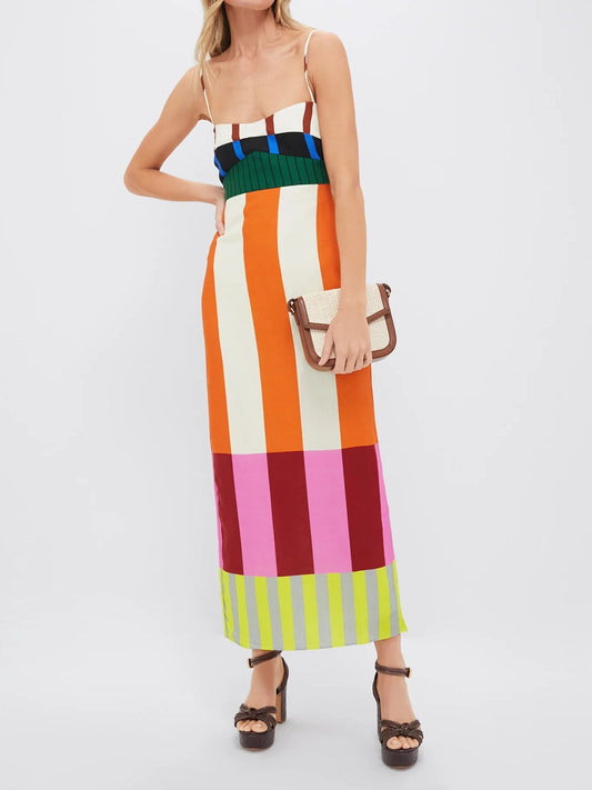 Marceline | Women’s Strappy Maxi Dress