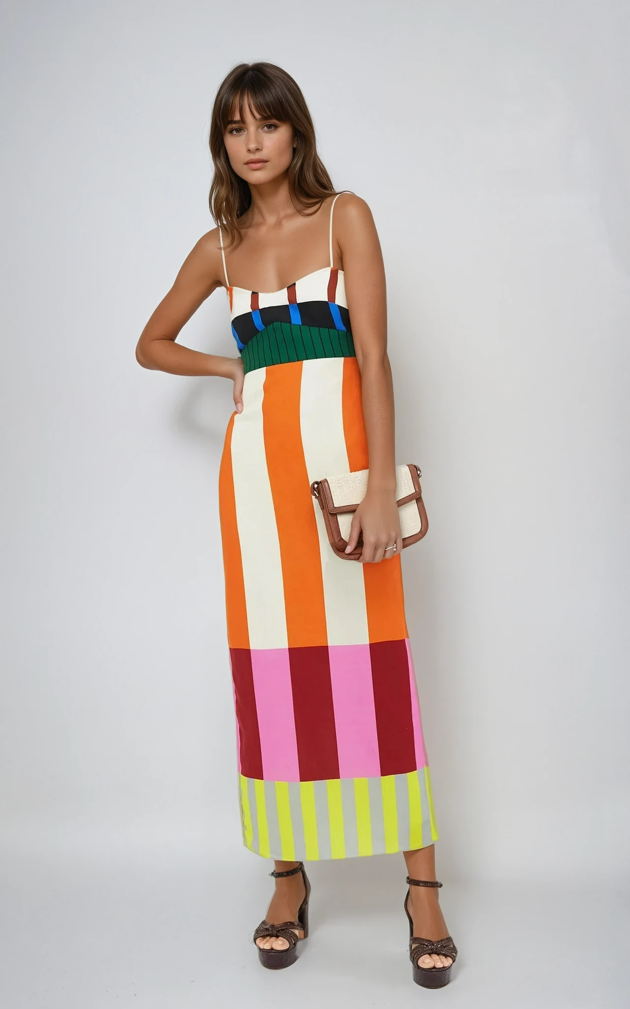 Marceline | Women’s Strappy Maxi Dress