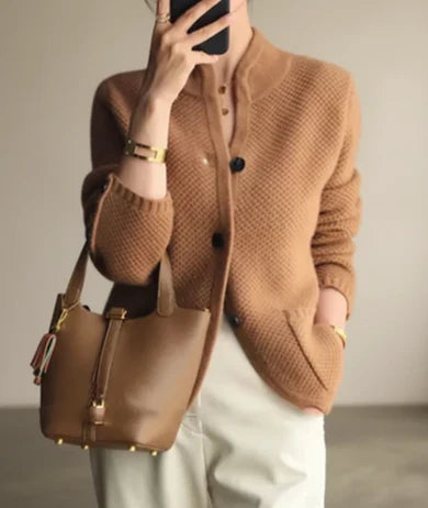 Christine | Women’s Cable Knit Cardigan