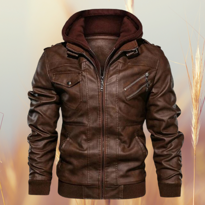 Ryker | Men’s Hooded Zip Front Jacket