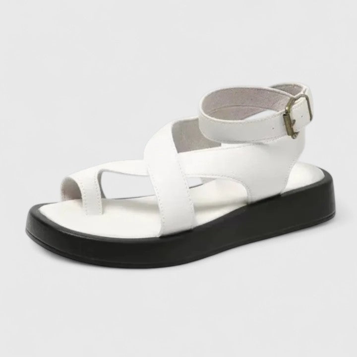 Brinley | Women’s Orthopedic Cross Strap Platform Sandals