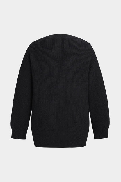 Marielle | Women’s Knit Patch Cardigan
