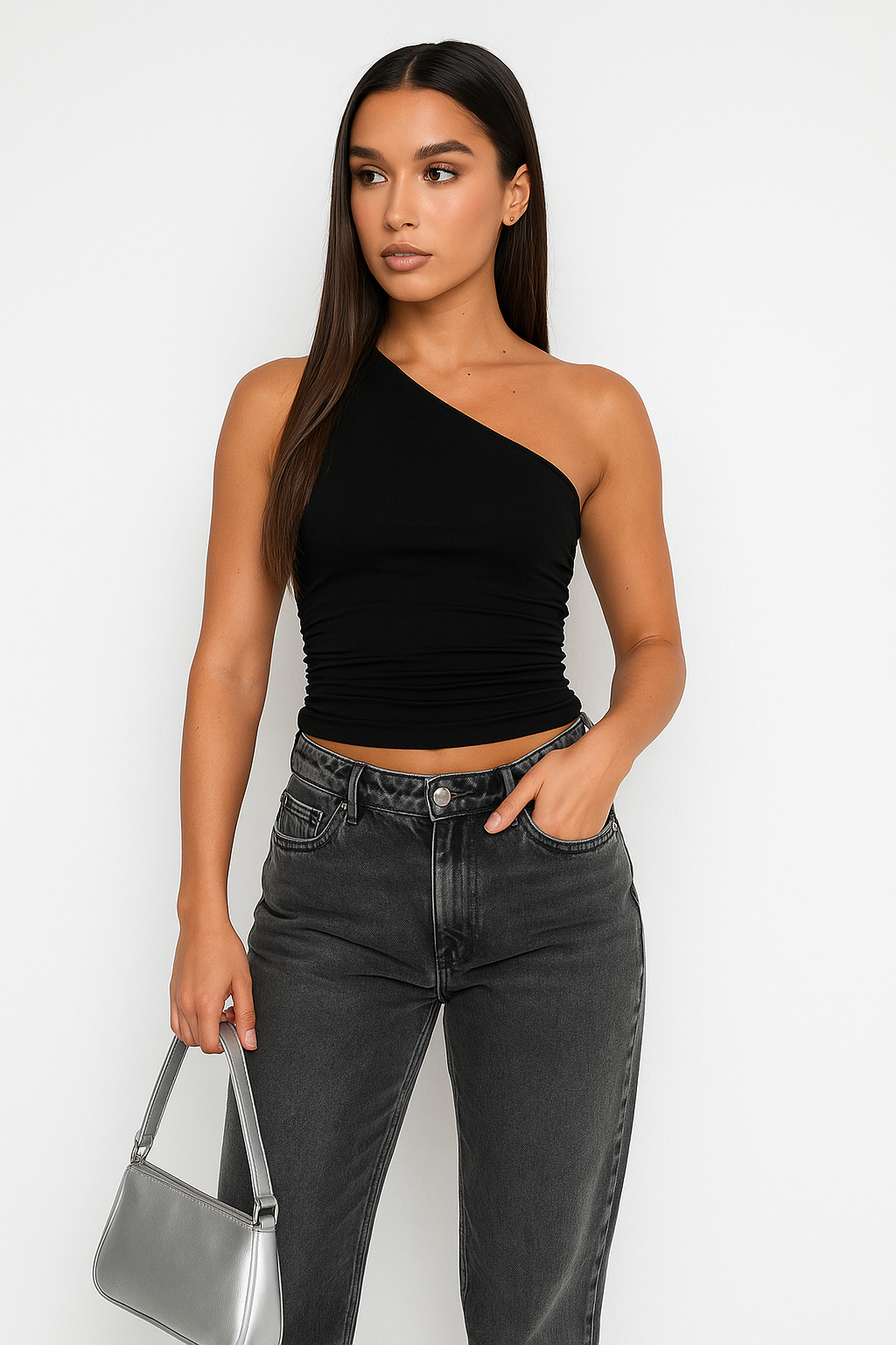 Kaia | Women’s One Shoulder Tank Top