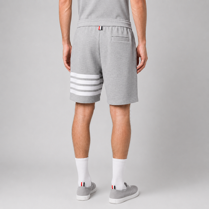 Landon | Men’s Stripe Drawstring Shorts